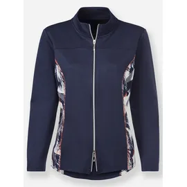 Heine Shirtjacke Jerseyjacke Blau 36