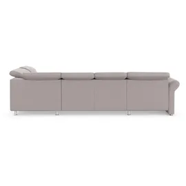 sit&more Wohnlandschaft Mikrofaser U-Form 3-Sitzer Beige
