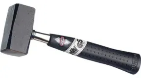 Fäustel DIN6475 1000g schwarz lack. schwarzer Spezialgriff PICARD