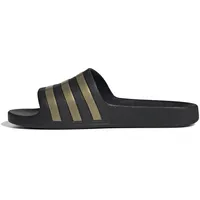 adidas Adilette Aqua Core Black / Gold Metallic / Core Black 42