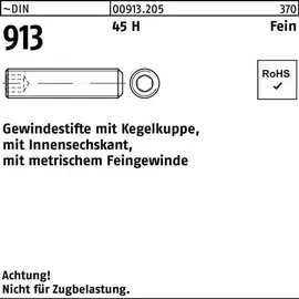 F. REYHER Nchfg. GmbH & Co. KG DIN 913/ISO 4026 Gewindestift 45 H M 14 x 1 x 16