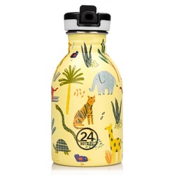 24Bottles Urban Bottle Kids Jungle Friends 250ml