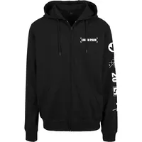 Merchcode Kapuzenpullover Herren Linkin Park Anniversary Logo Zip Hoody" Gr. L, schwarz