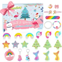 Adventskalender 2024 Kinder Mädchen Bath & Beauty Badespaß Spielzeug Adventsk...
