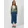 QS Midirock Wadenlanger Denimrock Blau 44