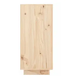 vidaXL Sideboard 111x34x75 cm Massivholz Kiefer