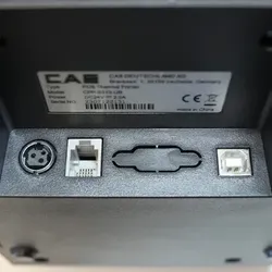 CAS Thermodrucker CPP-S310-UB, 80mm in Schwarz, 200mm/s, USB/Bluetooth - Kassendrucker - Küchendrucker - POS-Drucker