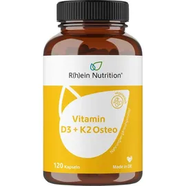 r(h)ein nutrition & health gmbh Vitamin D3+K2 Osteo 2.000 I.E. Kapseln