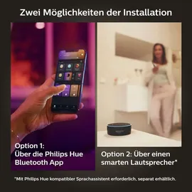 Philips Xamento 3er Pack rund Chrom