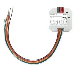 MDT SCN-RT4UP.01 KNX Temperaturregler/Sensor 4-fach, UP, für PT1000 Temperaturfühler SCNRT4UP01