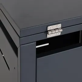 MCW Mülltonnenverkleidung MCW-E83 115 x 103 x 63 cm grau