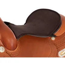 Acavallo Gelpolster Western Dri-Lex - braun