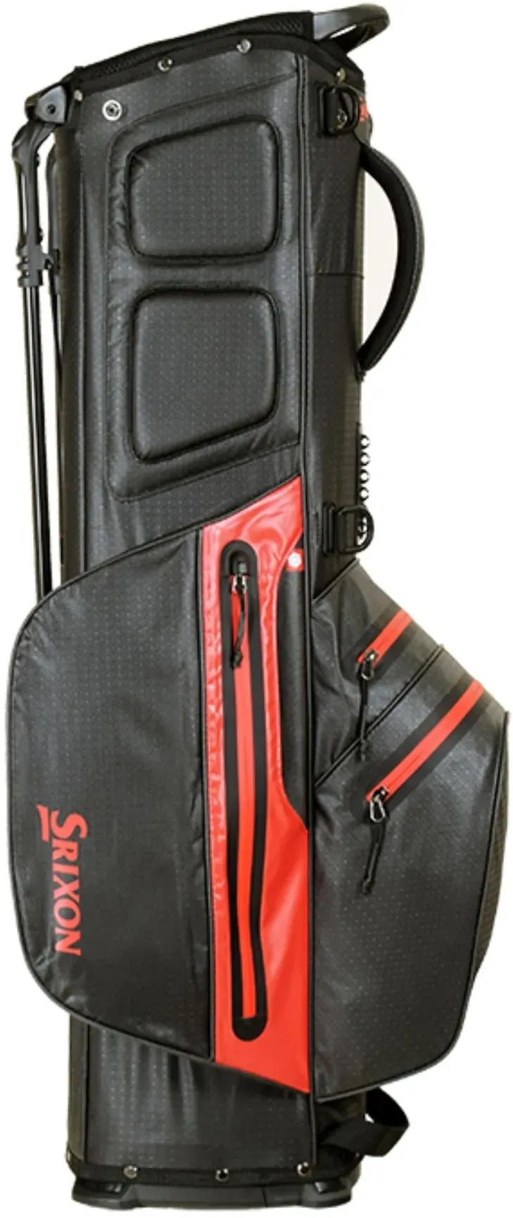 Srixon Weatherproof Standbag - black/red