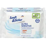 Feuchtes Toilettenpapier Ultra Sensitiv (2x50 Stück)