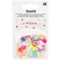 Rico Design Mini Perlen Armband Set 30 cm Band