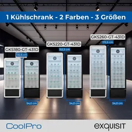 Exquisit GKS260-GT-431D weiß
