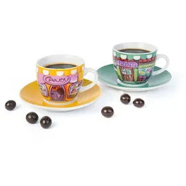 Excelsa Kaffeetasse 0,9 l Mehrfarbig 6 St.