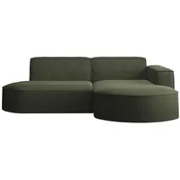 kaiser möbel Ecksofa, Sofa L form, Couch L form MODENA L STUDIO stoff Neve Olive Rechts