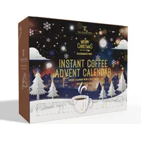 Weihnachtsgeschenke für Männer – Kaffee-Adventskalender 2025, 24 Tage aromatisierte Kaffeebeutel, einzeln verpackt, Weihnachtsadvent, Instantkaffee für Erwachsene, Lebensmittelgeschenke für Frauen