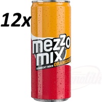 12 x 0,33 l Mezzo Mix Orange Dose inkl. DPG Pfand Einweg