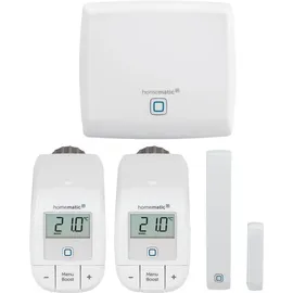 eQ-3 Homematic IP Smart-Home Starter-Set »Heizen Basic M (4-tlg)«, weiß