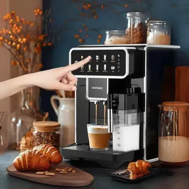 chefrobot Kaffeevollautomat, 4 Sorten, Touchscreen, 1,5 l, selbstreinigend