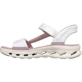SKECHERS Go Walk Glide-Step 2.0 Damen Weiß/Rosa 38