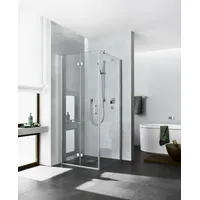 Kermi Diga 2SR rechts 110 x 200 cm silber
