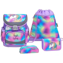Belmil Mini-Fit Schulranzen-Set 4tlg Rainbow