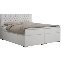 MKS Boxspringbett 160 x 200 cm H4 Weiß