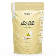 Nutri + Vegan 3K Protein Käsekuchen Pulver 1000 g