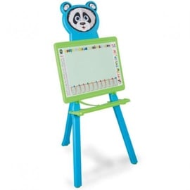 pilsan Kindertafel Panda 03418 Höhe 95 cm Stift Schwamm Standtafel, ab 3 Jahren blau