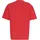 FUBU T-Shirt "Fubu FBMQ12111RED Fubu Varsity T-Shirt", Herren, Gr. S, rot, weiß, schwarz, 100% Baumwolle, bedruckt, loose fit, Rundhals, Shirts T-Shirt