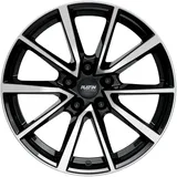 Platin P95 6,5 x 16 5 x 112 ET43 MB57,1 Schwarz/Poliert
