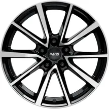 Platin P95 6,5 x 16 5 x 112 ET43 MB57,1 Schwarz/Poliert