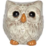 Dehner Keramik-Eule, 20 x 18 cm,