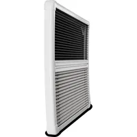 Dometic Car Plissee FL plissiertes Rollo für S7P Fenster weiß 913 x 422 mm