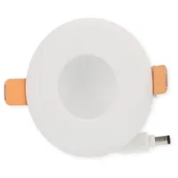 LAS LED Downlight GHOST 68, 5W, 380lm, 3000K, weiß
