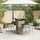 vidaXL Gartenbar-Set 5-tlg. Grau