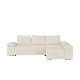 Switch Eckcouch Flachgewebe 3-Sitzer Beige