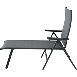Siena Garden Tauro Klappliege 182 x 69 x 113 cm Grau