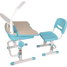 Vipack Kinderschreibtisch Comfortline inkl. Stuhl blau/weiß
