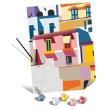 Ravensburger Leinwand Farbenfrohe Häuser
