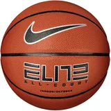 Nike Elite All Court 8P 2.0 Indoor/Outdoor Basketball amber/black/metallic 6