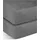 ASPERO Spannbettlaken Flanell 90 x 100 x 200 cm grau 2 St.