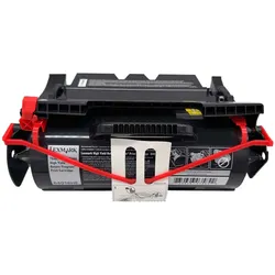 Original Toner Lexmark  64016HE / T 640 Farbe: Schwarz ca. 21.000 Seiten