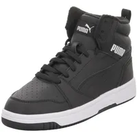 Puma Rebound V6 Mid Winterized Sneaker Kinder 01 black/white 38.5