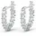 Swarovski Creolen Matrix silber 5562126