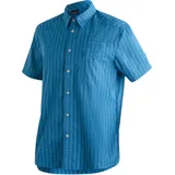 Maier Sports Kurzarmhemd Blau 62