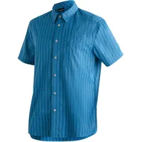 Maier Sports Kurzarmhemd Blau 62